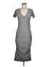 Monrow Solid Gray Casual Dress Size M - photo 1