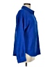 DKNY 100% Polyester Blue Long Sleeve Blouse Size M - photo 4