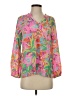 Lilly Pulitzer 100% Silk Pink Blouse Size XS - photo 1