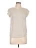 Joie 100% Silk Gray Short Sleeve Top Size S - photo 1