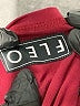 Fleo Solid Burgundy Athletic Shorts Size L - photo 3