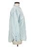 Universal Thread 100% Cotton Solid Blue Long Sleeve Button-Down Shirt Size M - photo 4