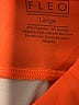Fleo Solid Orange Athletic Shorts Size L - photo 4