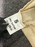 Unbranded 100% Cotton Solid Yellow Khaki Shorts Size S - photo 3