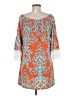 Voll Orange Casual Dress Size M - photo 2