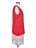 BCBGMAXAZRIA 100% Polyester Color Block Red Casual Dress Size 4 - photo 4