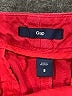 Gap 100% Cotton Solid Red Shorts Size 8 - photo 3