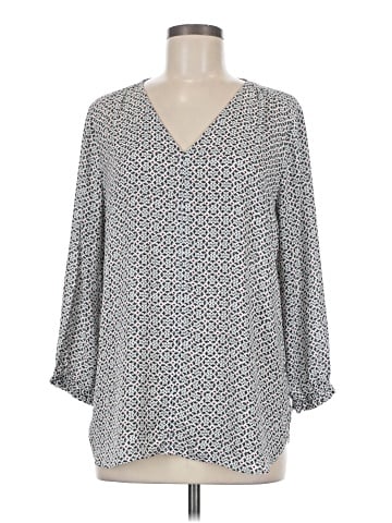 Ann Taylor LOFT Outlet 3/4 Sleeve Blouse (view 1)