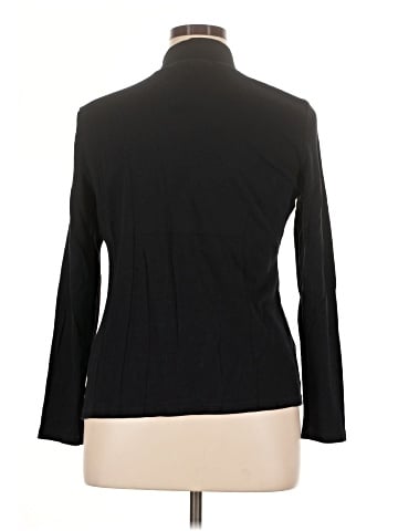 Karen Scott Long Sleeve Top (view 2)