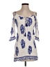 Devi Blue 3/4 Sleeve Top Size S - photo 1