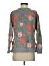 Kate Spade New York 100% Cotton Floral Gray Pullover Sweater Size S - photo 2