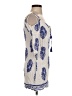 Devi Blue 3/4 Sleeve Top Size S - photo 4