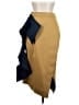 Assorted Brands Color Block Tan Gold Formal Skirt Size L - photo 1