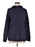 Eddie Bauer 100% Nylon Solid Blue Raincoat Size M - photo 1