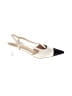 C.Paravano Color Block Ivory Heels Size EU 39 - photo 1
