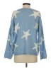 Altar'd State 100% Acrylic Stars Blue Pullover Sweater Size XS - photo 2