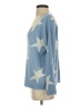 Altar'd State 100% Acrylic Stars Blue Pullover Sweater Size XS - photo 5