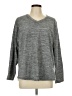 Made for Life 100% Polyester Gray Pullover Sweater Size L - photo 1