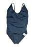 Assorted Brands Solid Blue One Piece Swimsuit Size 1 - photo 1