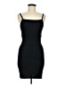 Apparis Solid Black Cocktail Dress Size M - photo 1
