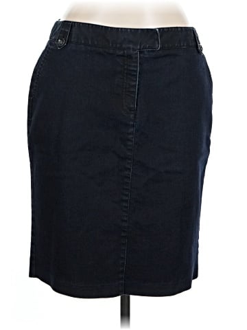 Apostrophe Denim Skirt (view 1)