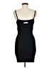 Apparis Solid Black Cocktail Dress Size M - photo 2