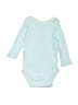Calvin Klein 100% Cotton Blue Long Sleeve Onesie Size Newborn - photo 2