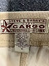 Steve & Barry's 100% Cotton Tan Cargo Pants Size 14 - photo 4