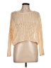 Mustard Seed 100% Polyester Tan Pullover Sweater Size L - photo 1