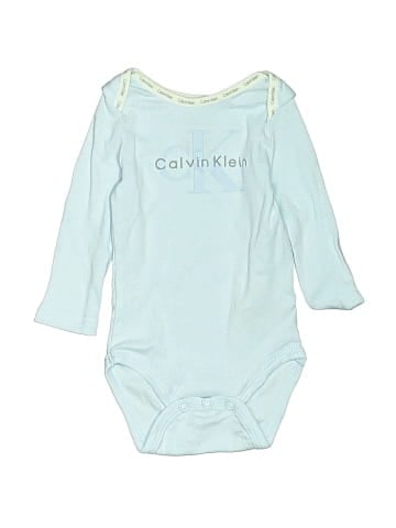 Calvin Klein Long Sleeve Onesie (view 1)