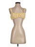 Princess Polly 100% Polyester Gold Sleeveless Blouse Size 2 - photo 1