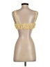 Princess Polly 100% Polyester Gold Sleeveless Blouse Size 2 - photo 2