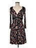 BCBGMAXAZRIA Print Black Cocktail Dress Size M - photo 1