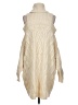 Monse 100% Wool Ivory Wool Pullover Sweater Size L - photo 2