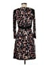 BCBGMAXAZRIA Print Black Cocktail Dress Size M - photo 2