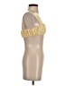 Princess Polly 100% Polyester Gold Sleeveless Blouse Size 2 - photo 4