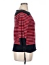 Kenar 100% Cotton Stripes Red Pullover Sweater Size XL - photo 4