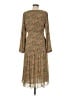 Boden 100% Polyester Floral Brown Casual Dress Size 8 - photo 2