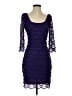 Guess Purple Cocktail Dress Size 4 - photo 1