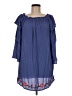 Dizzy Lizzy 100% Rayon Blue Casual Dress Size M - photo 1