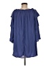 Dizzy Lizzy 100% Rayon Blue Casual Dress Size M - photo 2
