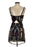 Angie Print Blue Cocktail Dress Size S - photo 2
