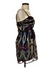 Angie Print Blue Cocktail Dress Size S - photo 4