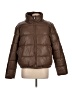 Sebby Collection 100% Polyurethane Solid Brown Jacket Size L - photo 1