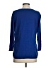 Isabella DeMarco Animal Print Blue 3/4 Sleeve Blouse Size S - photo 2