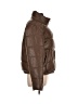 Sebby Collection 100% Polyurethane Solid Brown Jacket Size L - photo 4