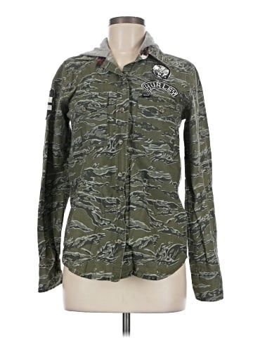 Hurley Long Sleeve Button-Down Shirt (view 1)