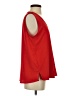 Halogen Red Sleeveless T-Shirt Size S - photo 4