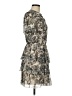 Kate and Lily Paisley Gray Cocktail Dress Size M - photo 4
