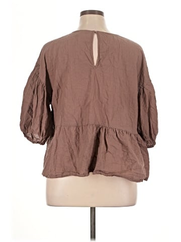 A New Day 3/4 Sleeve Blouse (view 2)